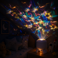 Thumbnail for SeaDream – Divertente e istruttiva – Lampada da notte LED girevole a 360°