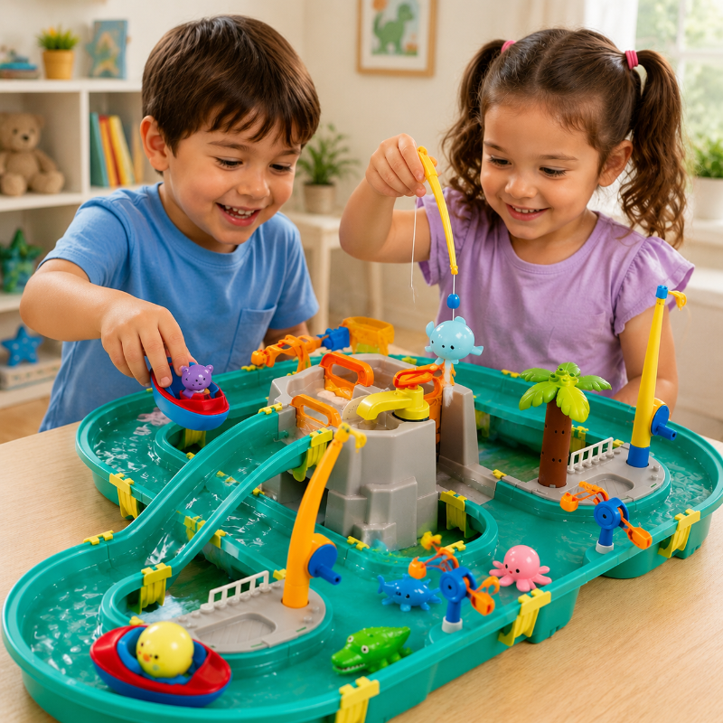 WaterAdventure – Colorato e divertente – Set da gioco acquatico per bambini