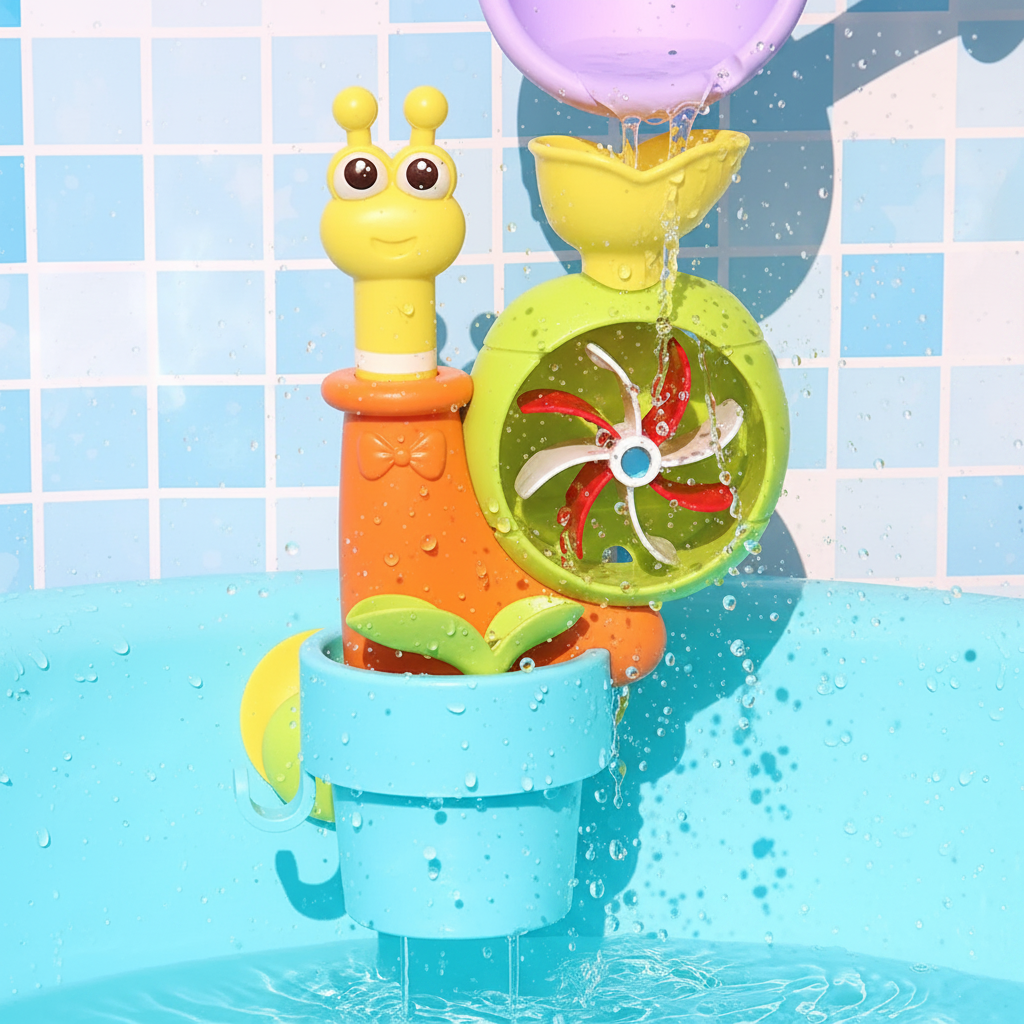 WaterWhirl – Colorato ed educativo – Spruzzatore d'acqua