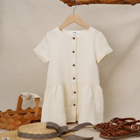 Thumbnail for LunaDress – Elegante e leggera – Abito da bambina con taglio a trapezio