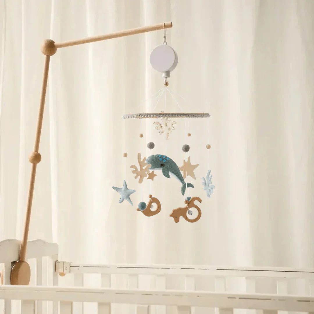 LittleNest – Tranquillità naturale - Babymobile di legno