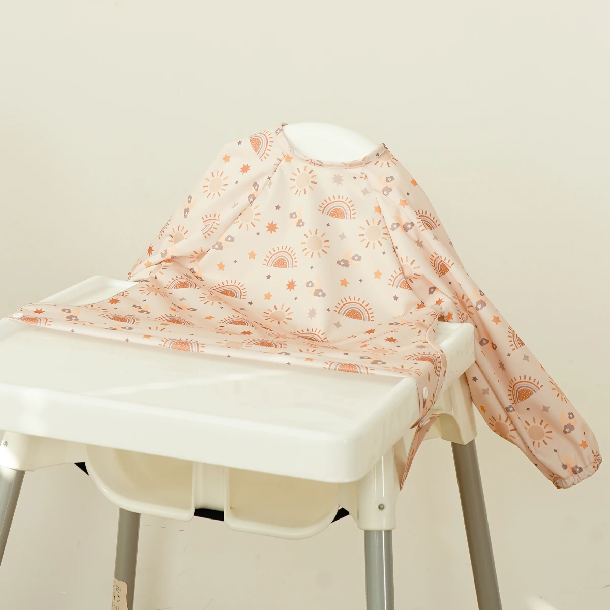 MessyFree – Impermeabile e pratico – Grembiule per neonati a maniche lunghe