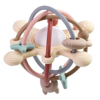 Thumbnail for Sensory Rattle Ball™ – Divertimento con la presa morbida – Giocattoli da dentizione in silicone per bambini