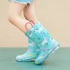 RainySteps – Facili da indossare e impermeabili – Stivali da pioggia con stampa e passante