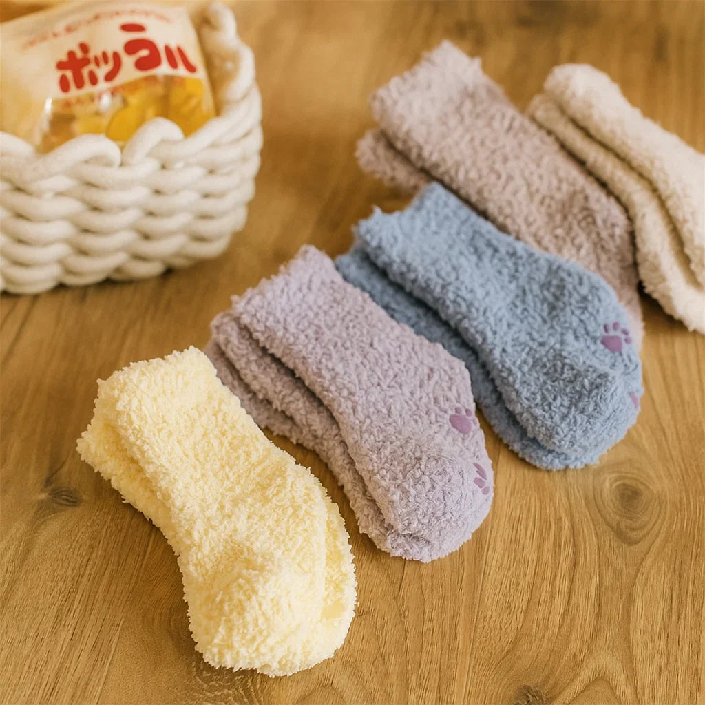 SnuggleBoo – Caldi e morbidi – Calzini in pile per neonati