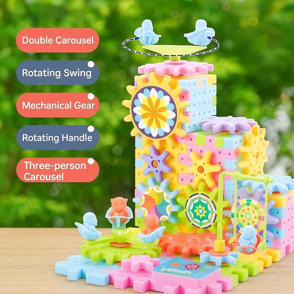 GearTrack – Elettrico ed educativo – Set di costruzioni giocattolo