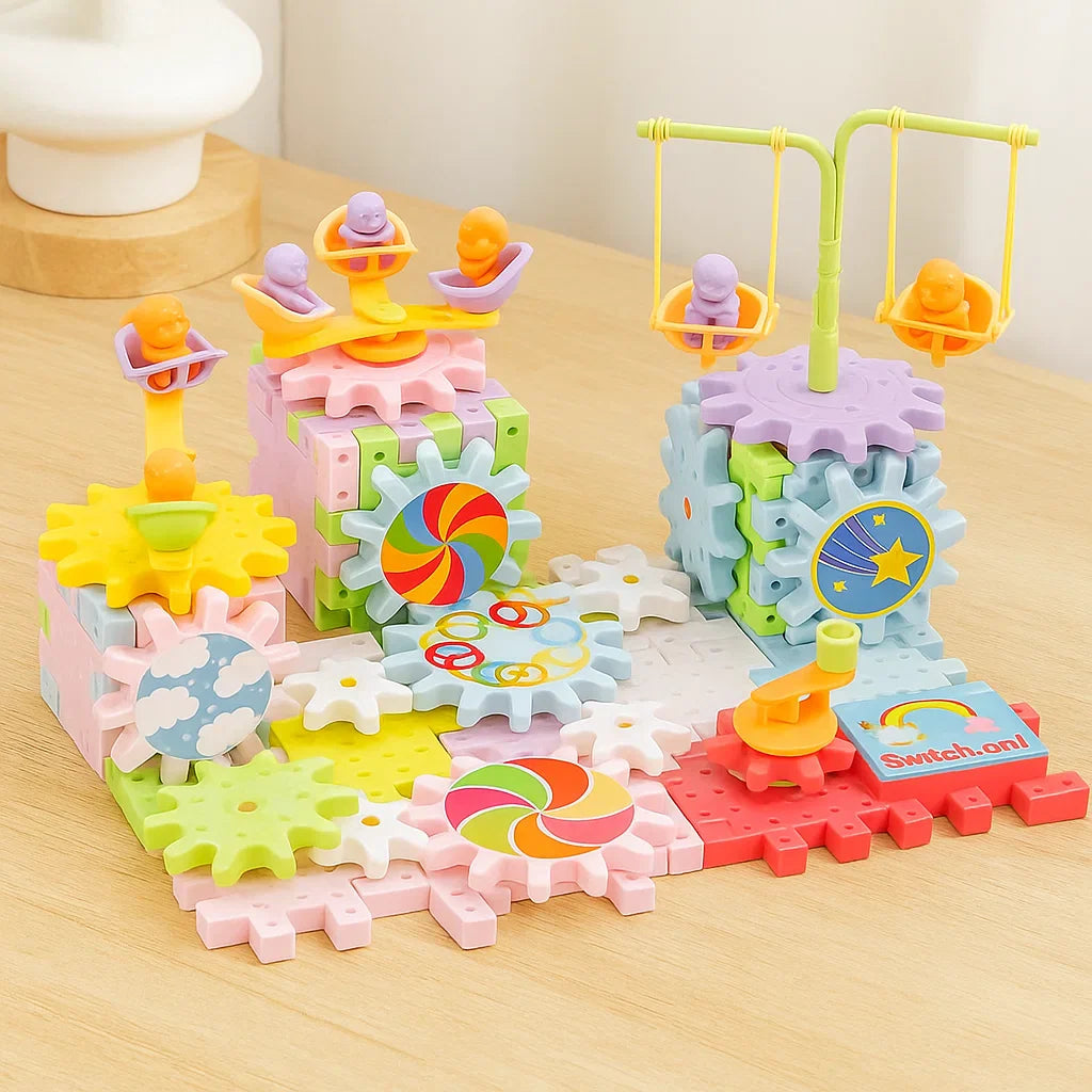 GearTrack – Elettrico ed educativo – Set di costruzioni giocattolo