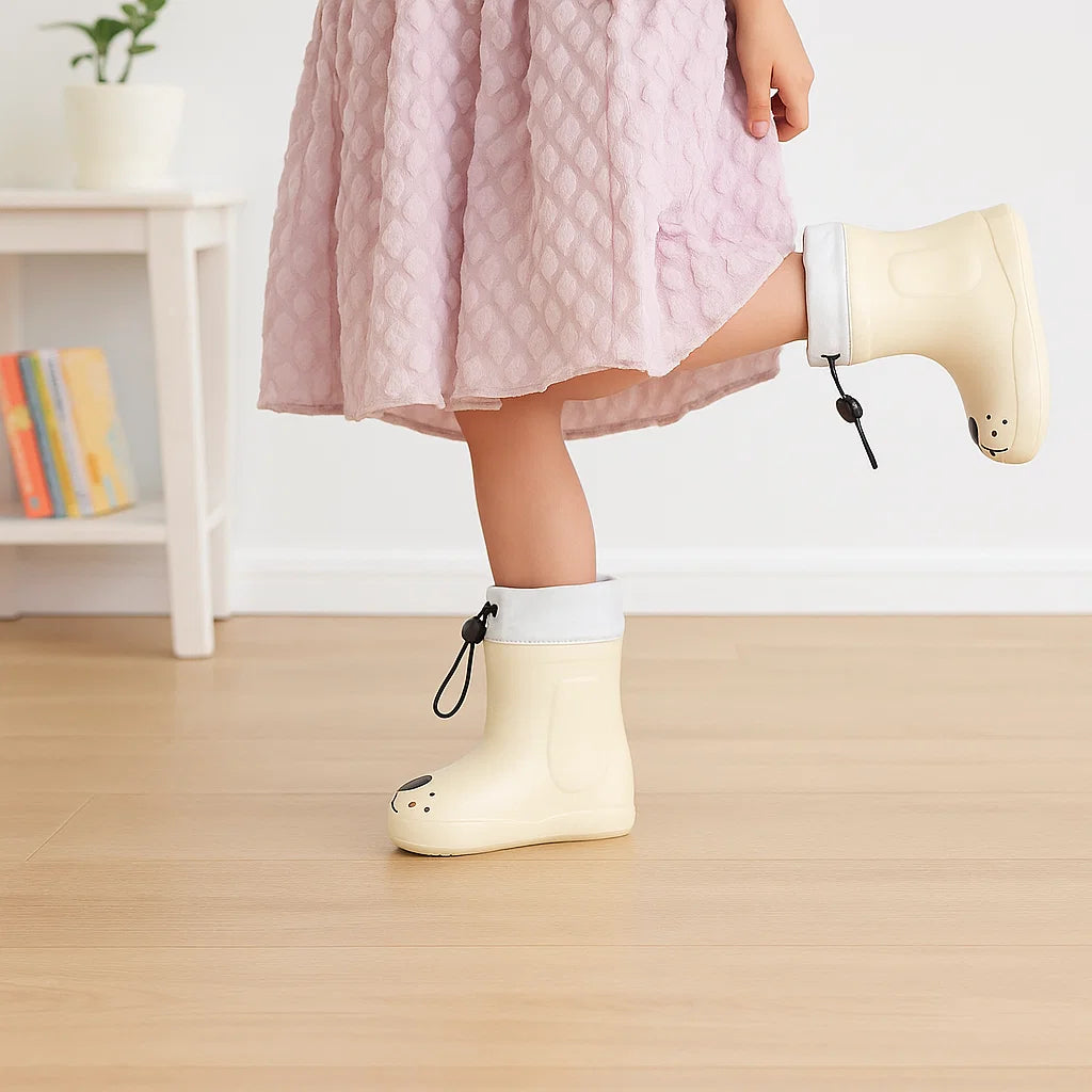 PuddlePaws Kids – Impermeabile e giocoso - Stivali da pioggia Woof