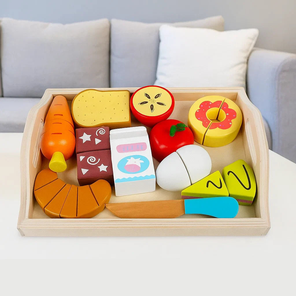 MiniChef – Divertente e creativo – Set da gioco magnetico in legno per la cucina