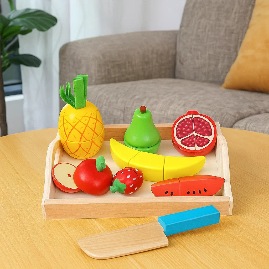 MiniChef – Divertente e creativo – Set da gioco magnetico in legno per la cucina