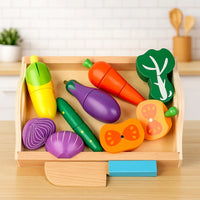 Thumbnail for MiniChef – Divertente e creativo – Set da gioco magnetico in legno per la cucina