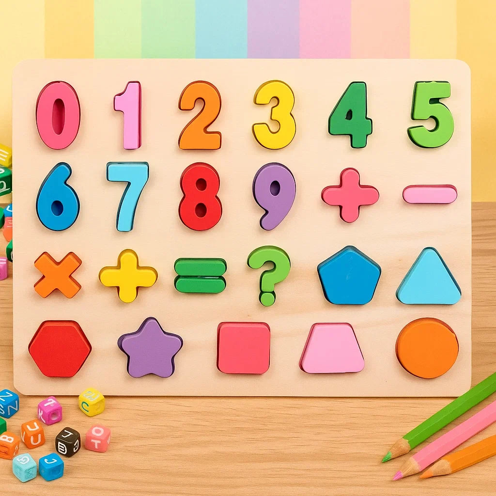 AlphaBlocks – Legno ed educativo – Puzzle con lettere 3D