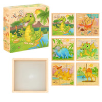 Thumbnail for CubePuzzle – Divertente ed educativo - Puzzle di blocchi di legno 3D