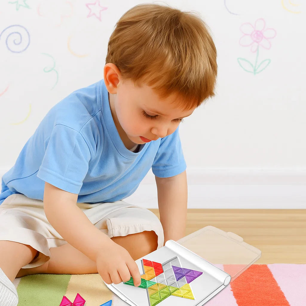 LogicStar – Creativo e istruttivo – Gioco da tavolo puzzle