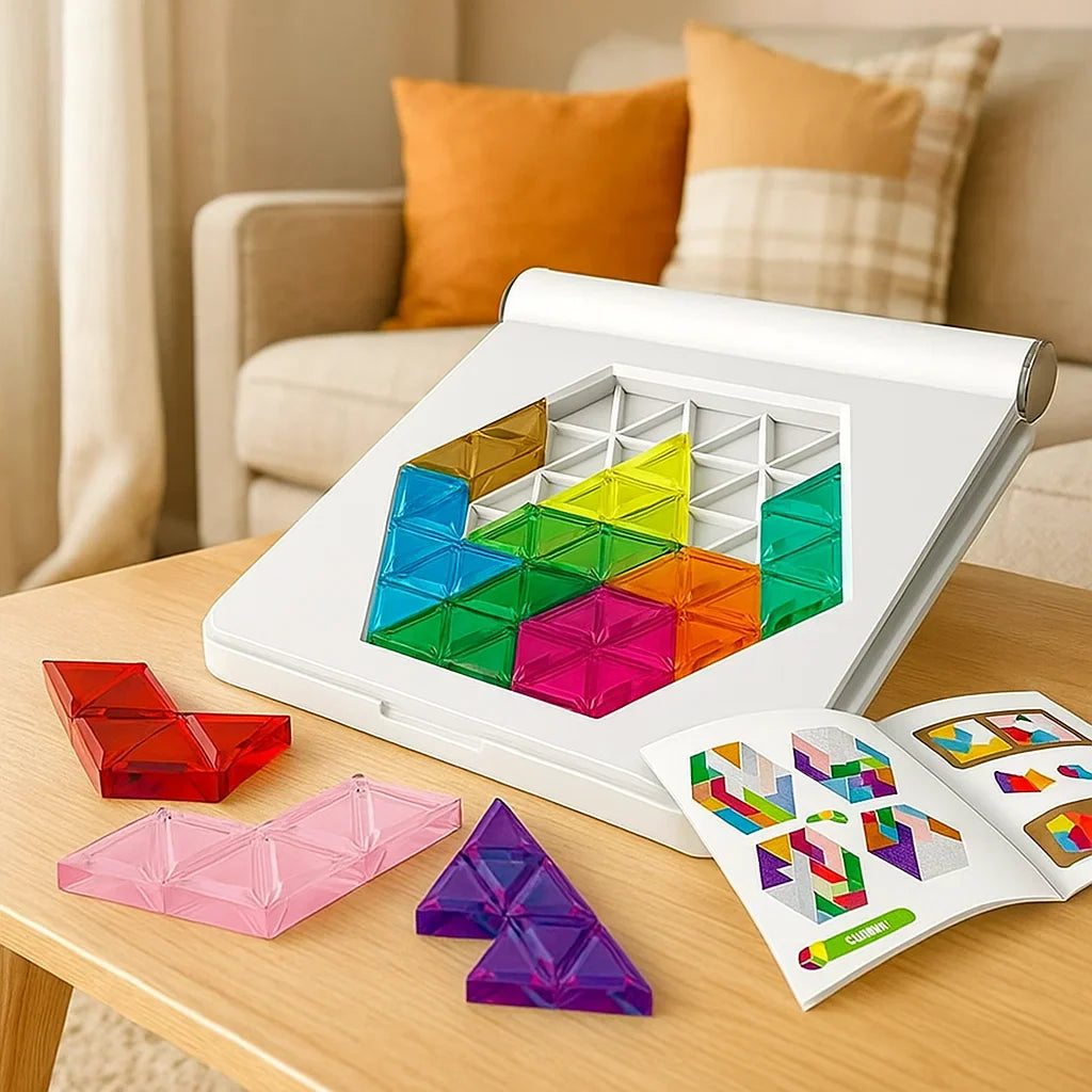 LogicStar – Creativo e istruttivo – Gioco da tavolo puzzle