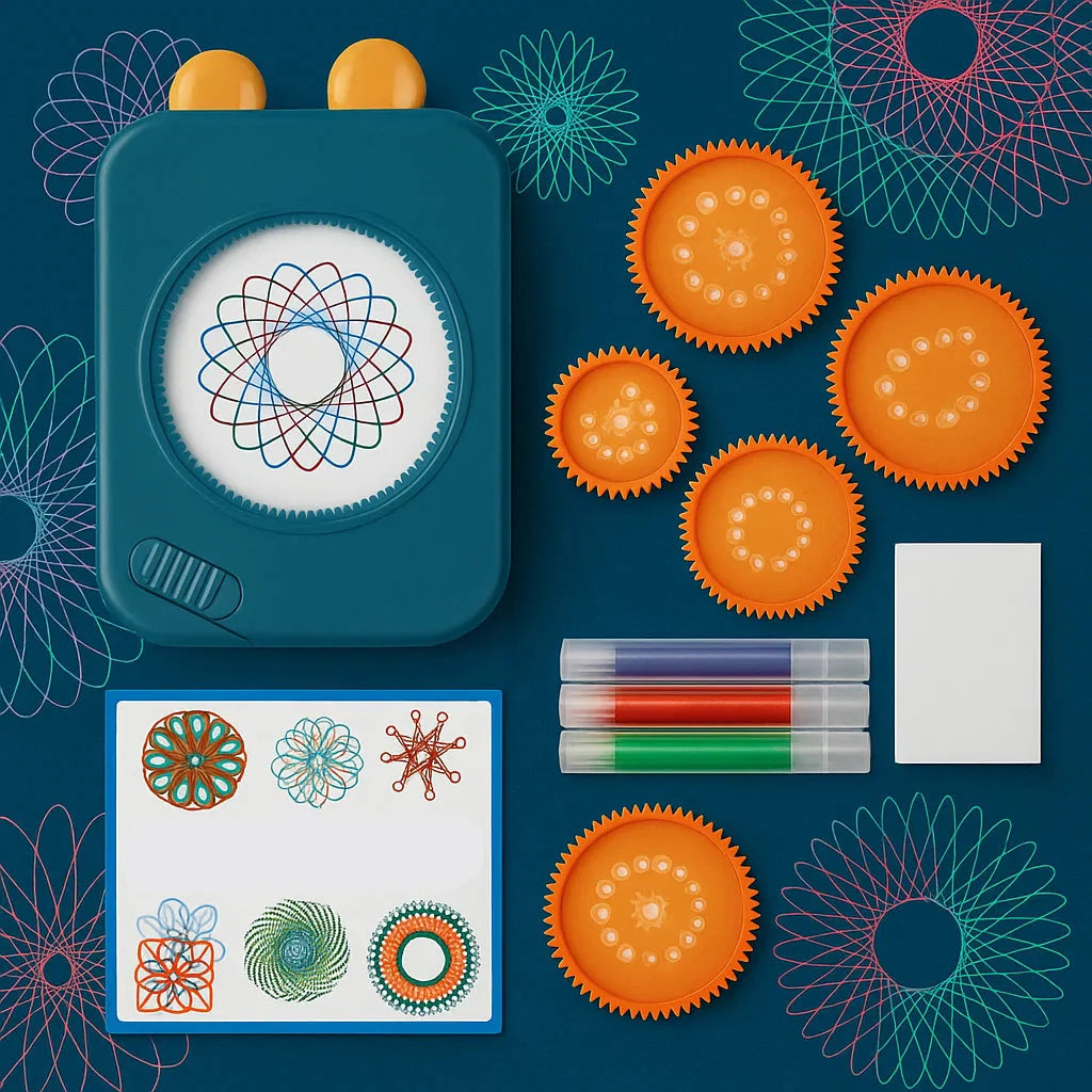 SpiroArt – Creativo ed educativo – Spirografo Designer