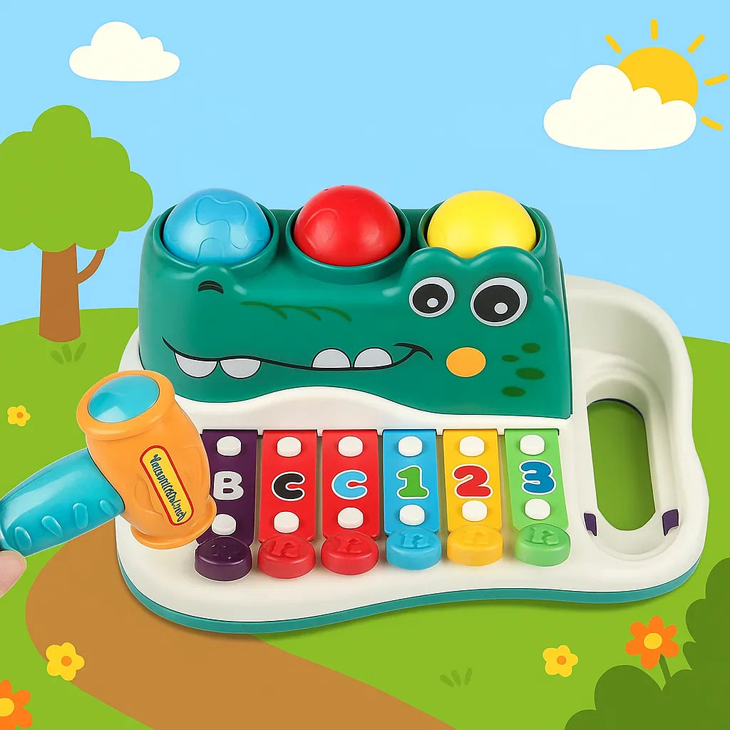GatorBeats – Musicale e divertente – Martello xilofono giocattolo
