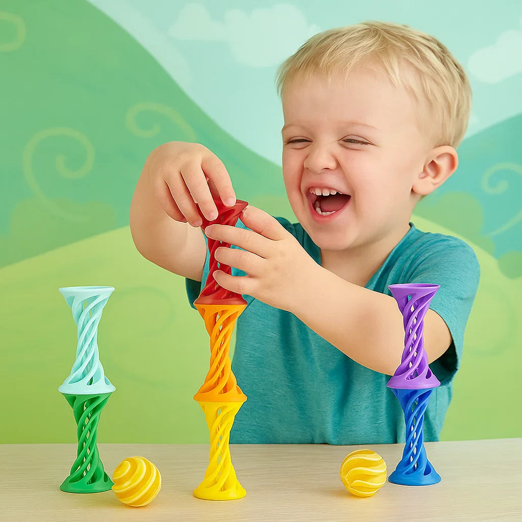 SpiraPop – Unico e rilassante - Giocattolo Fidget a decompressione 3D