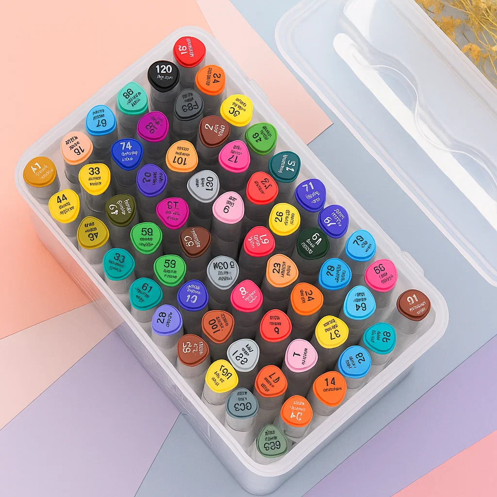HighlightPro – Doppi e colorati – Pennarelli per la scuola inodori e lavabili