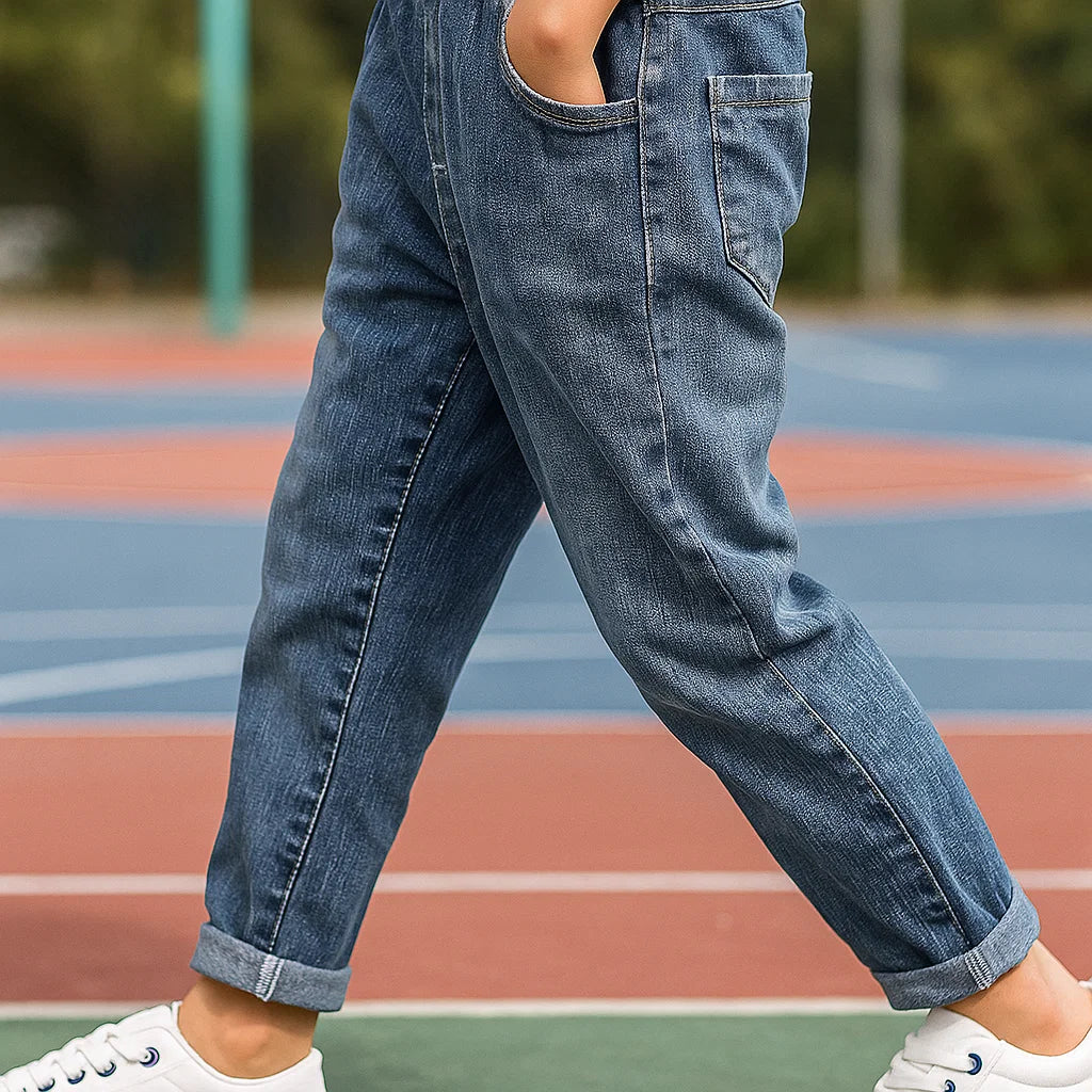 UrbanJeans – Casual e alla moda – Pantaloni slim fit in denim da ragazzo