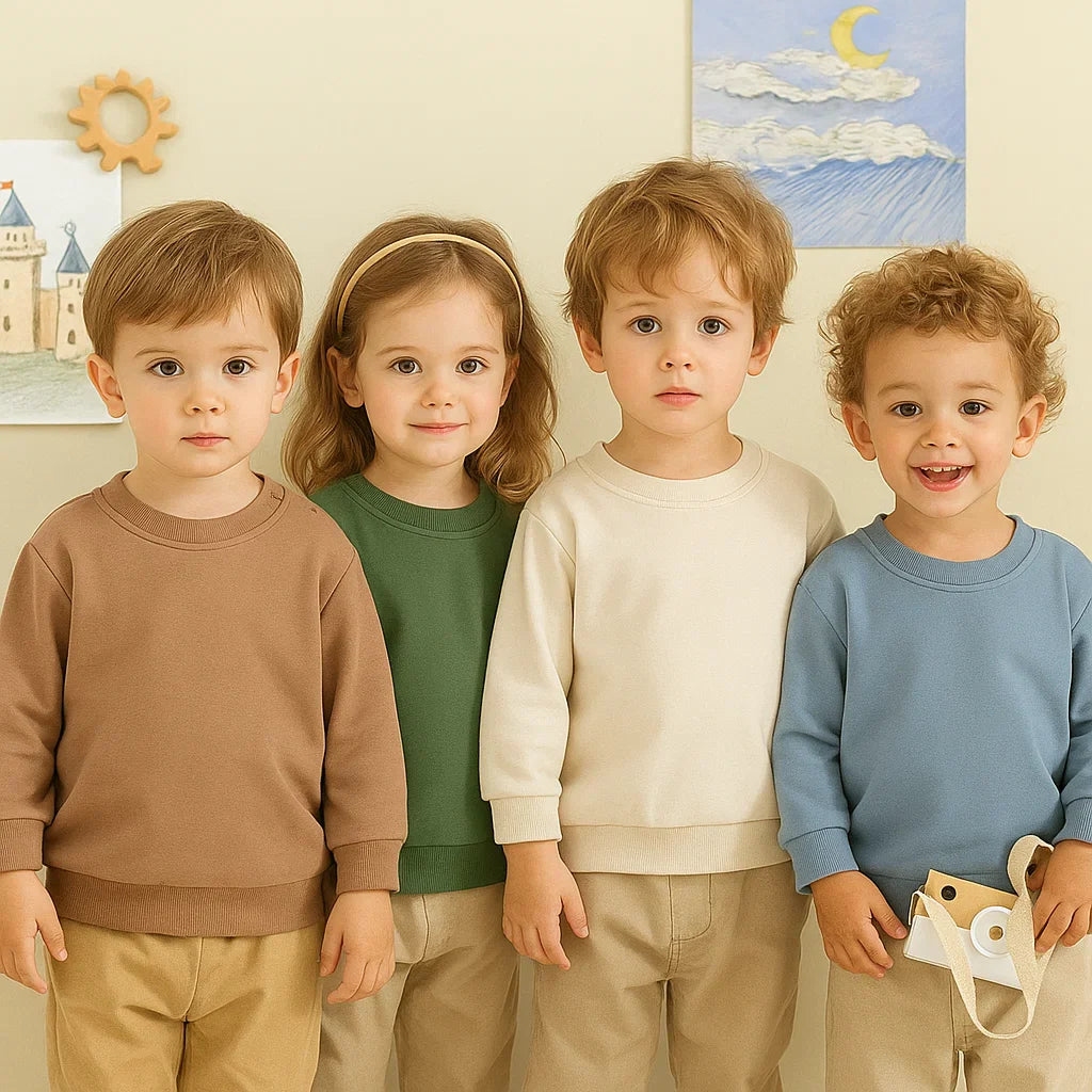 TinyTrend – Robusto e comodo – Pullover per ragazzi e ragazze