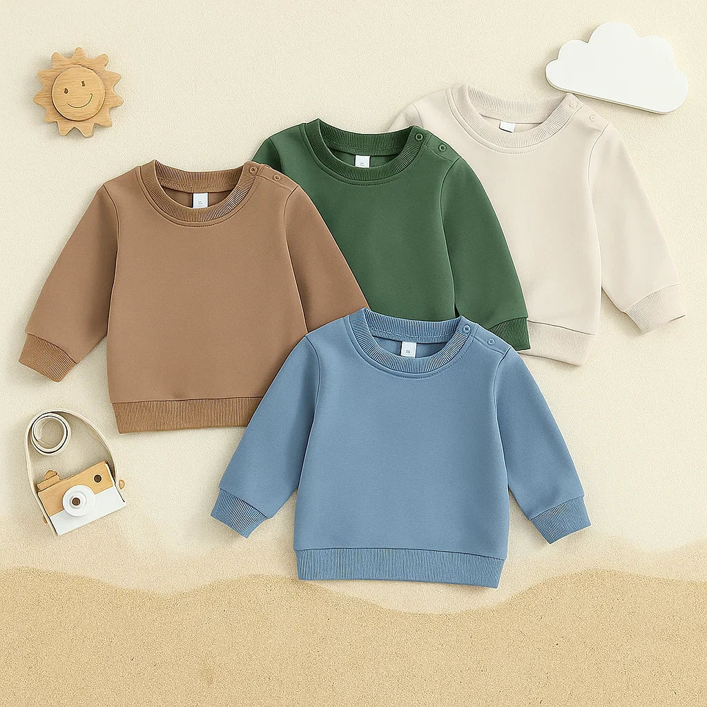 TinyTrend – Robusto e comodo – Pullover per ragazzi e ragazze