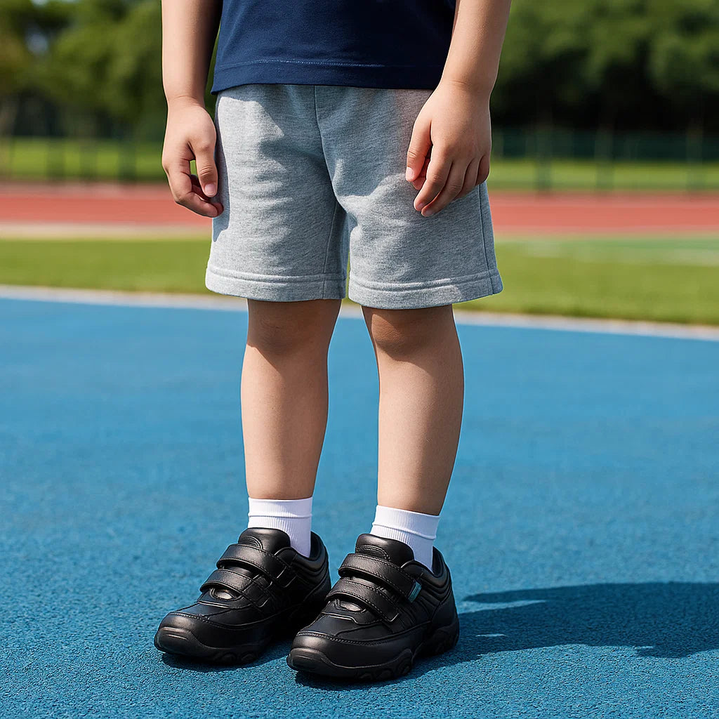 MonoWalk – Leggere e resistenti - Sneakers in pelle con cinturini in velcro