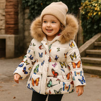 Thumbnail for CozyTrend – Elegante e accogliente – Cappotto invernale imbottito per bambine