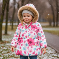 Thumbnail for CozyTrend – Elegante e accogliente – Cappotto invernale imbottito per bambine