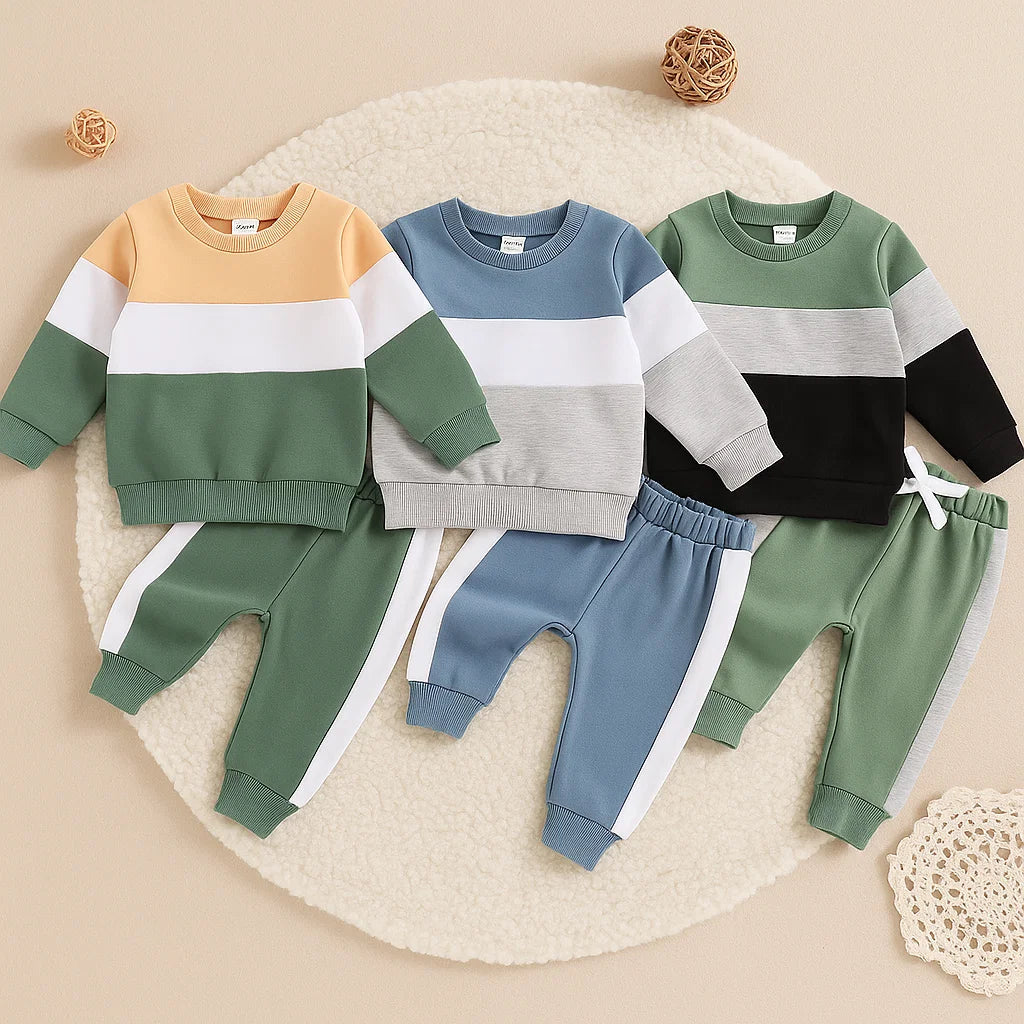 KidoFlex – Casual e comodo – Felpa con pantaloni da jogging