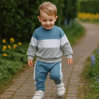 Thumbnail for KidoFlex – Casual e comodo – Felpa con pantaloni da jogging