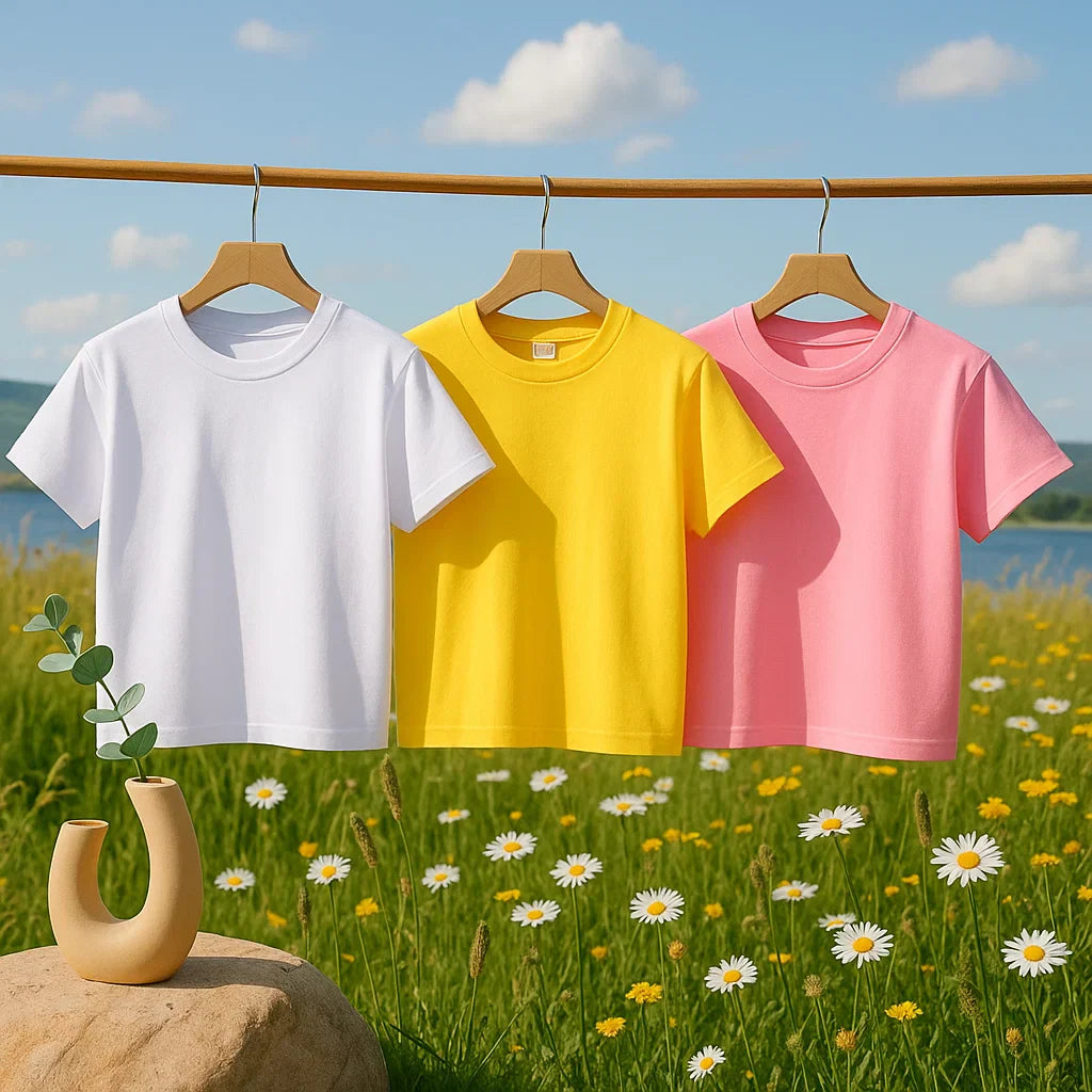 LumiWear – Fresco e intramontabile – T-shirt basic a maniche corte