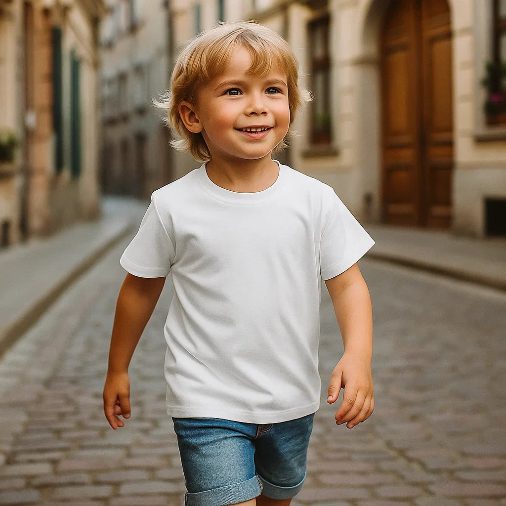 LumiWear – Fresco e intramontabile – T-shirt basic a maniche corte