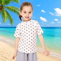 Thumbnail for SunnyGuard – Estivo e protettivo – Maglietta da bagno anti-UV a maniche corte per bambini