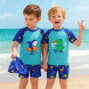 AquaFun – Traspirante e sicuro – Set da bagno per bambini con protezione UPF