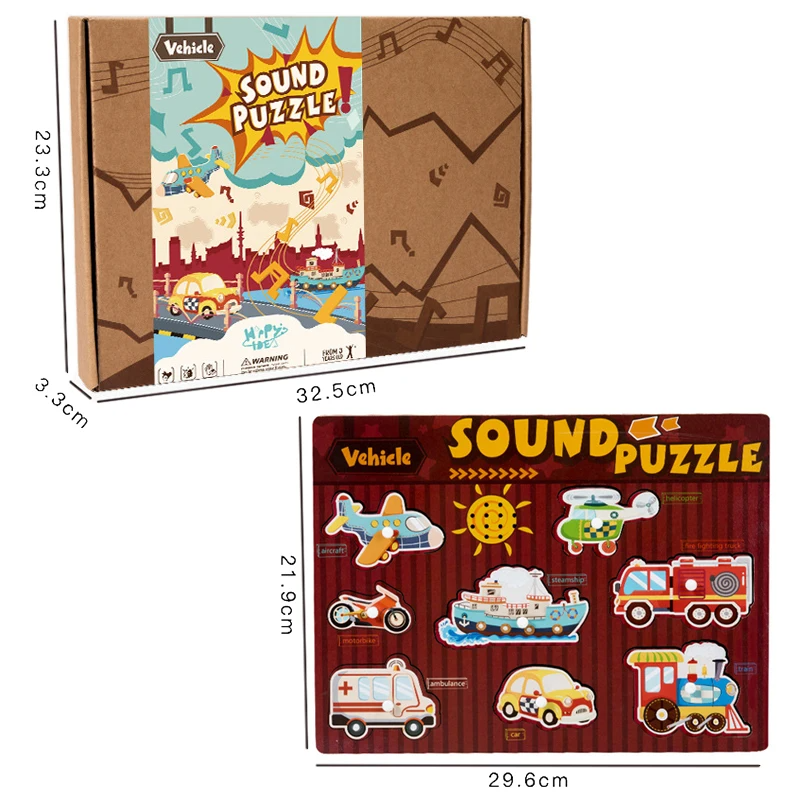 Sound Matching Game™ – Suoni e scoperte – Puzzle sonoro educativo
