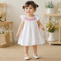 Thumbnail for Floral Dress – Leggera e ariosa – Abito da bambina con maniche svolazzanti