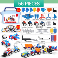 Thumbnail for Magnetic Cars™ – Divertimento con le costruzioni magnetiche - Set di giocattoli con veicoli magnetici