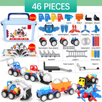 Thumbnail for Magnetic Cars™ – Divertimento con le costruzioni magnetiche - Set di giocattoli con veicoli magnetici