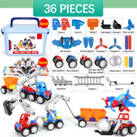 Thumbnail for Magnetic Cars™ – Divertimento con le costruzioni magnetiche - Set di giocattoli con veicoli magnetici