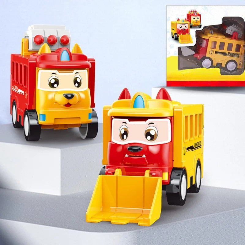 Mini Transformer™ – Spingi e gira - Gioca con il veicolo