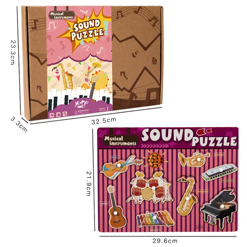 Sound Matching Game™ – Suoni e scoperte – Puzzle sonoro educativo