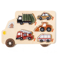 Thumbnail for Woods™ – Avventura con i puzzle – Puzzle di auto in legno