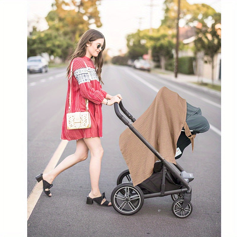 LunaCare – Traspirante ed elegante – Sciarpa per l'allattamento