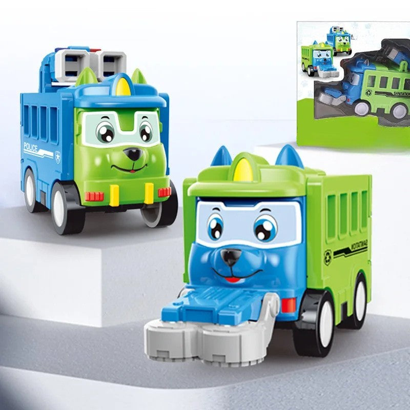 Mini Transformer™ – Spingi e gira - Gioca con il veicolo