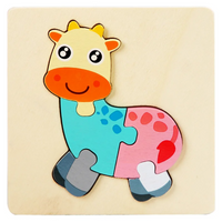Thumbnail for 3D Wooden Puzzle™ - Avventura con forme e colori - Puzzle in legno