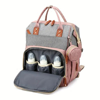 Thumbnail for TravelNest – Sempre un posto dove riposare – Borsa per pannolini 2 in 1 con lettino per bambini