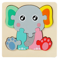 Thumbnail for 3D Wooden Puzzle™ - Avventura con forme e colori - Puzzle in legno