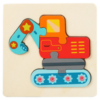 Thumbnail for 3D Wooden Puzzle™ - Avventura con forme e colori - Puzzle in legno