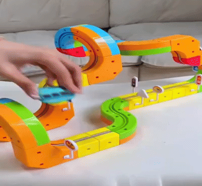 DIY Cube Track – Creativo e attivo – Creativo binario ferroviario fai da te